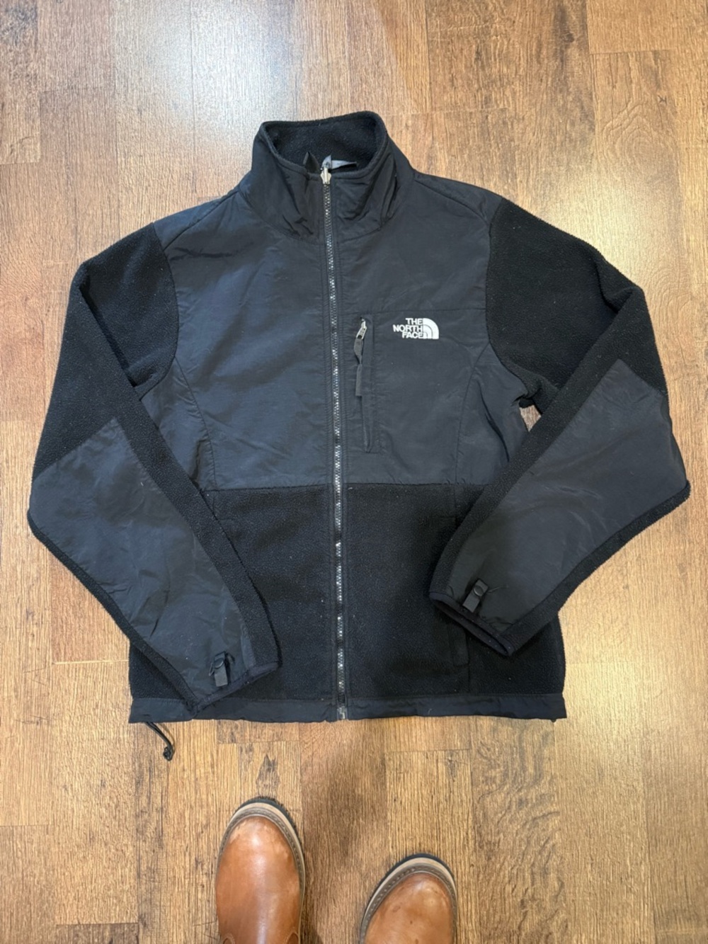 The North Face women’s  Black Fleece Jacket - Full Zip large polartec